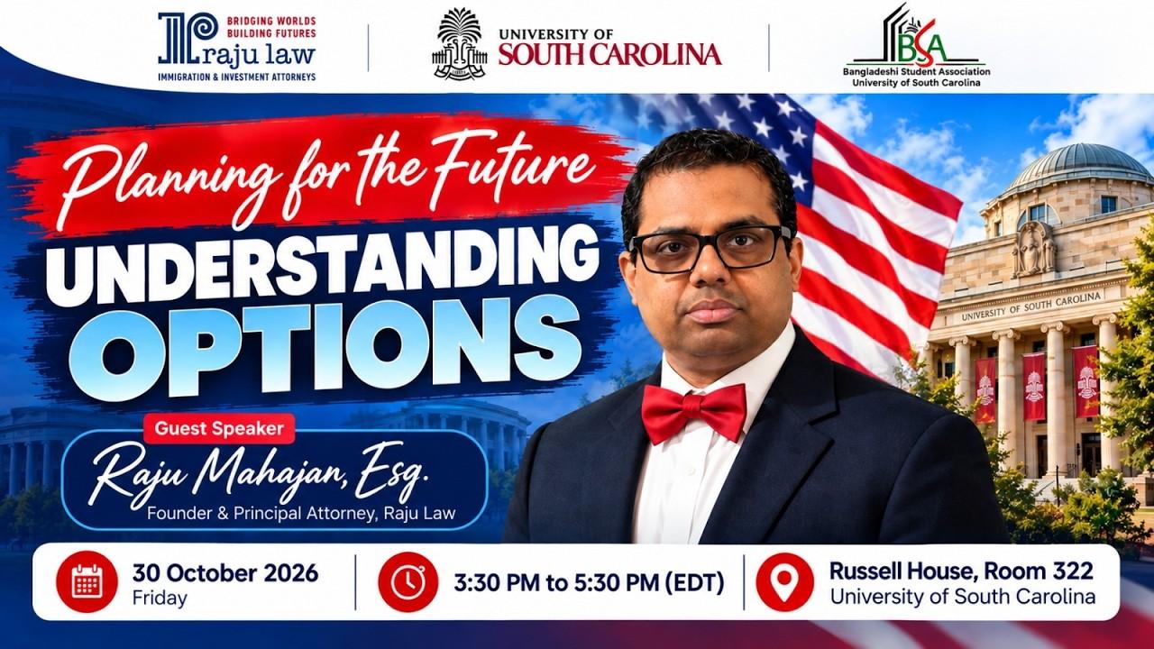 Need Visa Help? Join Our USC Immigration Session with Raju Law