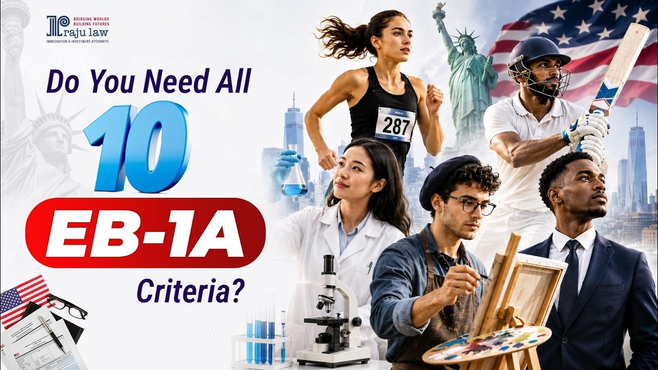 EB-1A Green Card: Do You Really Need All 10 USCIS Criteria?