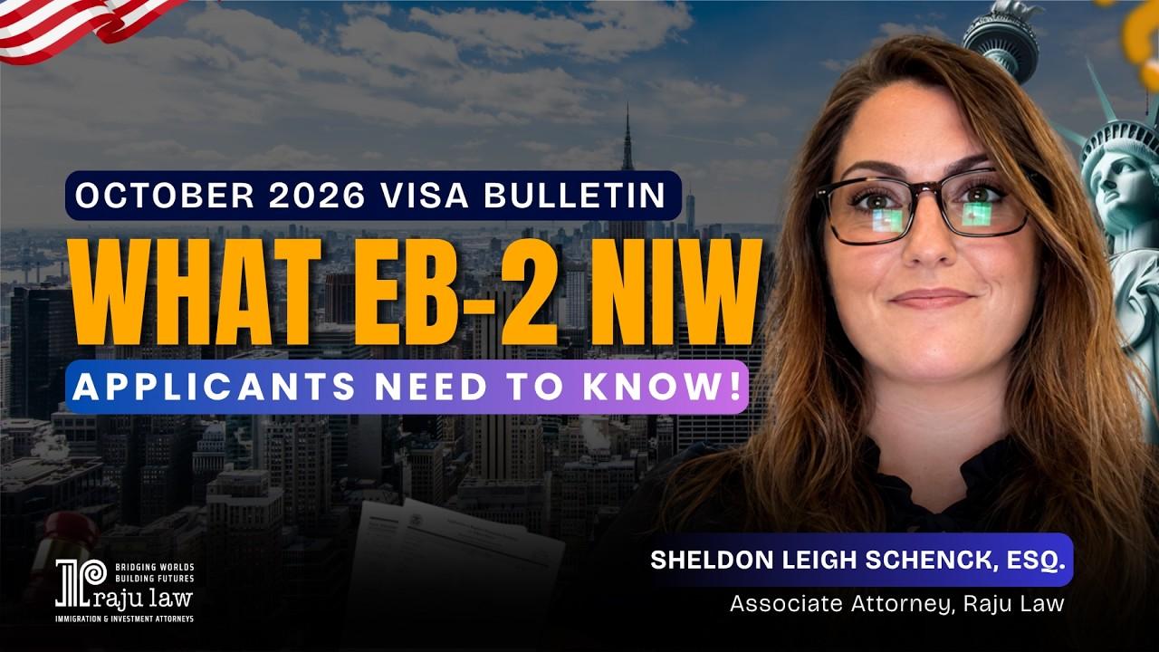 October 2026 Visa Bulletin: EB-2 NIW Filing Dates Just Changed!