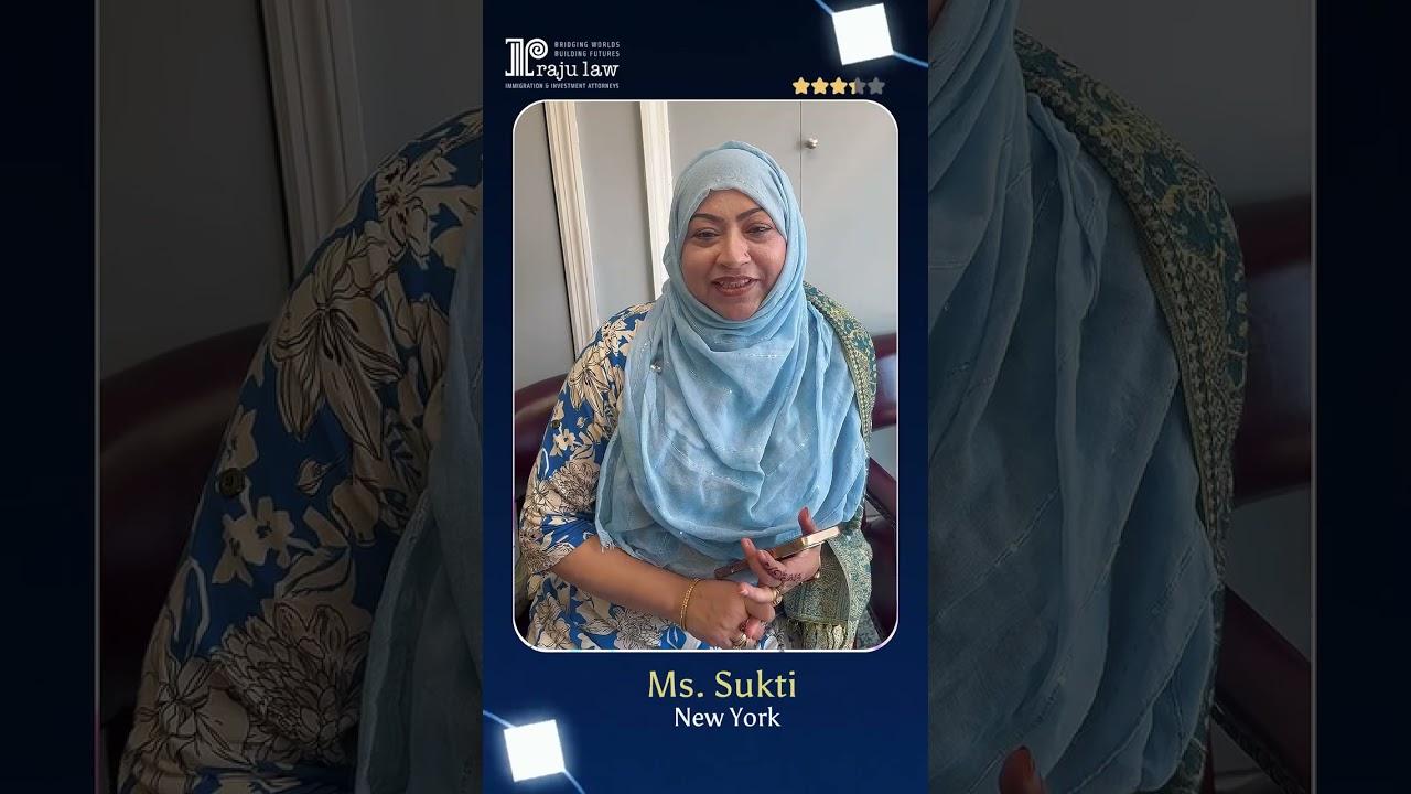 What Makes Raju Law Different? A New York Client Shares Her Experience