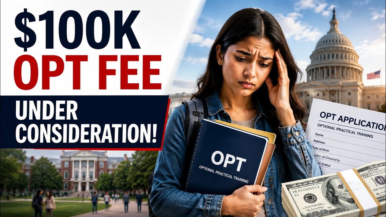 🚨 Major U.S. Immigration Updates: H-1B, OPT & Visitor Visa Changes You Need to Know!