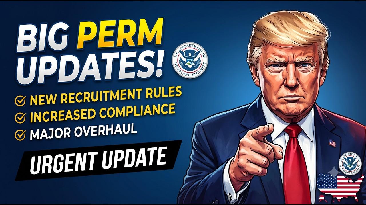 BIG U.S. Immigration Changes Coming? PERM, EB-5 & Birthright Citizenship Explained!