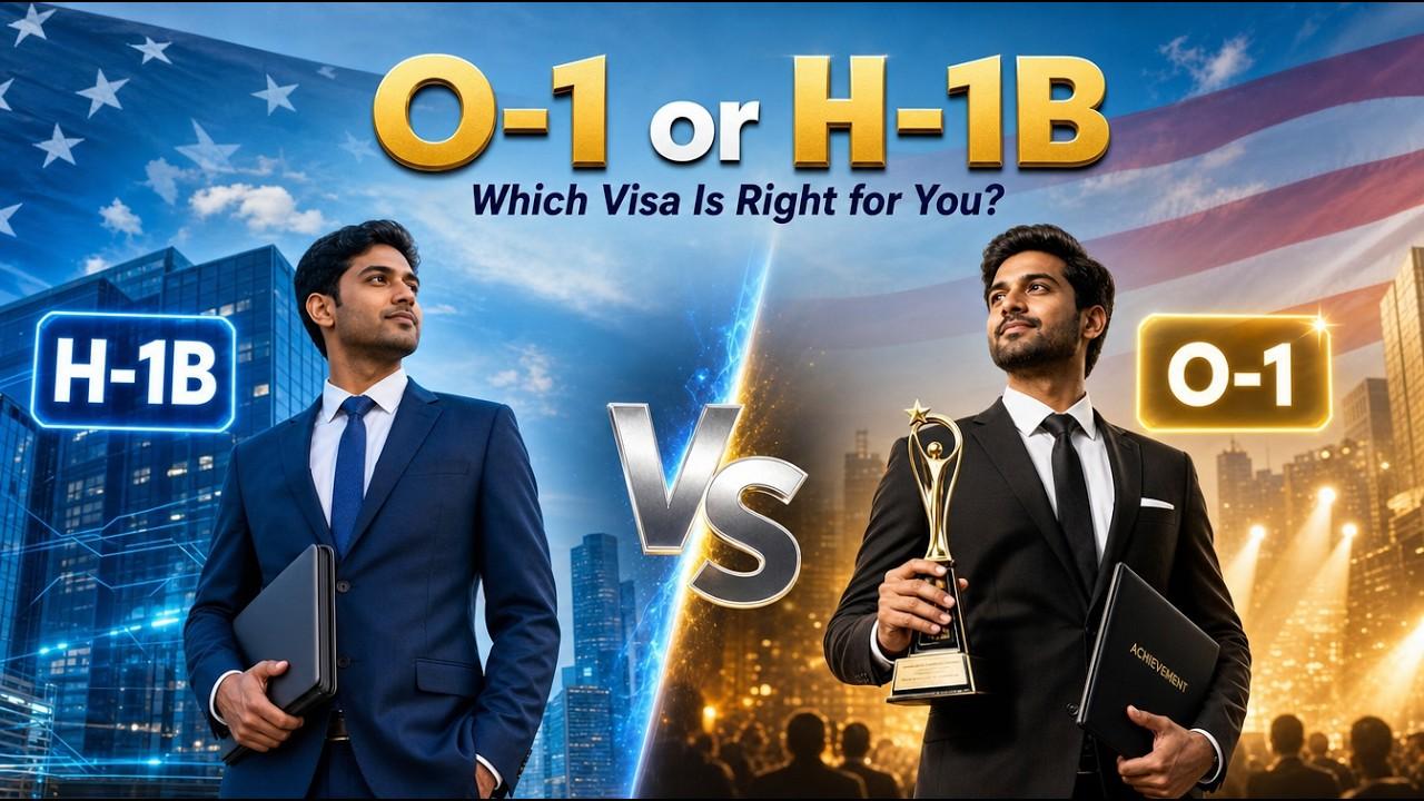 O-1 vs H-1B Visa: The Biggest Mistake That Could Cost You Your U.S. Dream! 🇺🇸