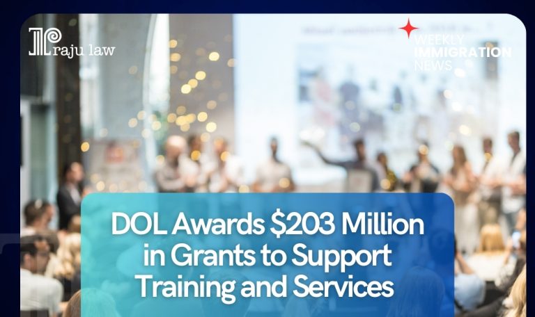 DOL Awards $203 Million in Grants to Support Training and Services