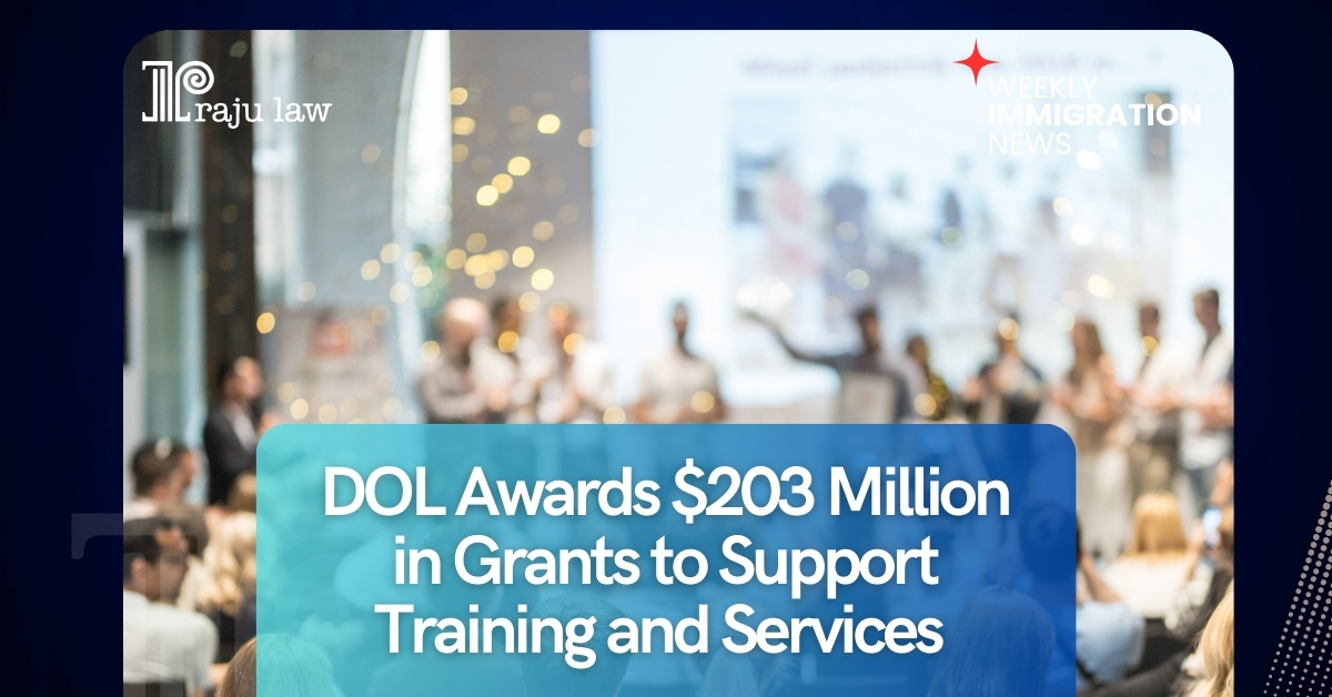 DOL Awards $203 Million in Grants to Support Training and Services