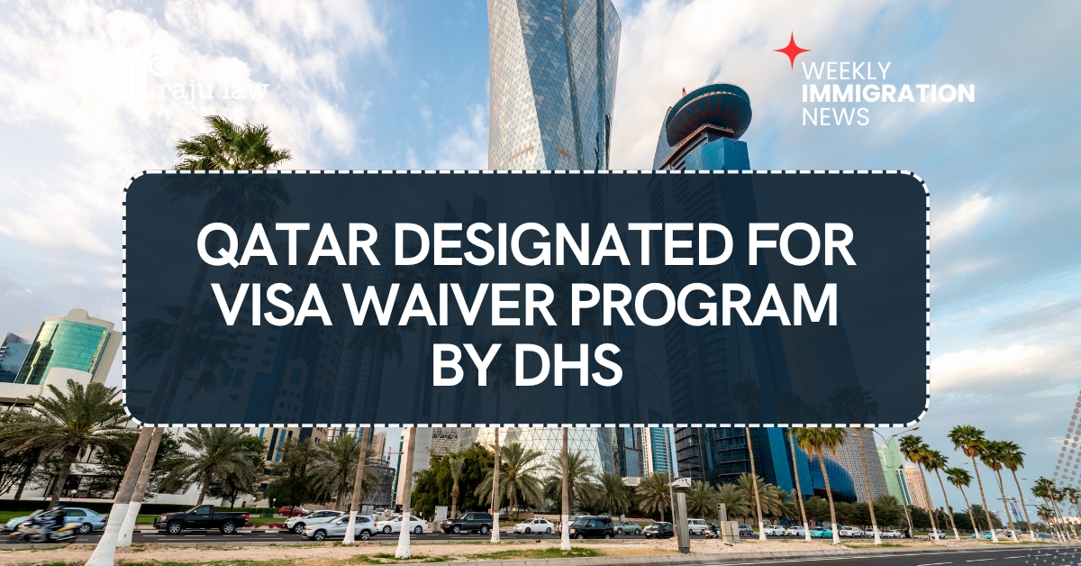 Qatar Designated for Visa Waiver Program by DHS