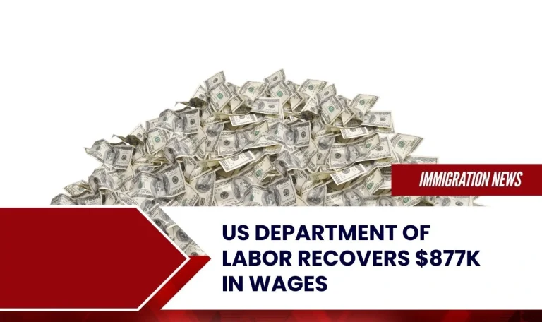 US Department of Labor recovers $877K in wages