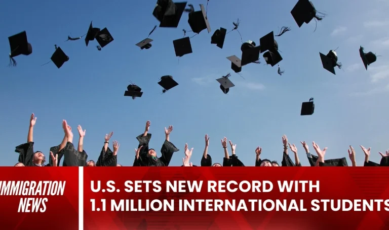 U.S. Sets New Record with 1.1 M International Students