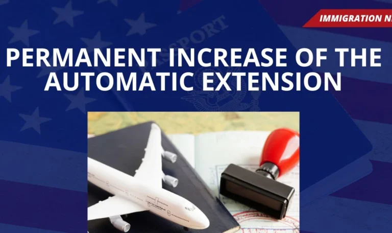 Permanent Increase of the Automatic Extension