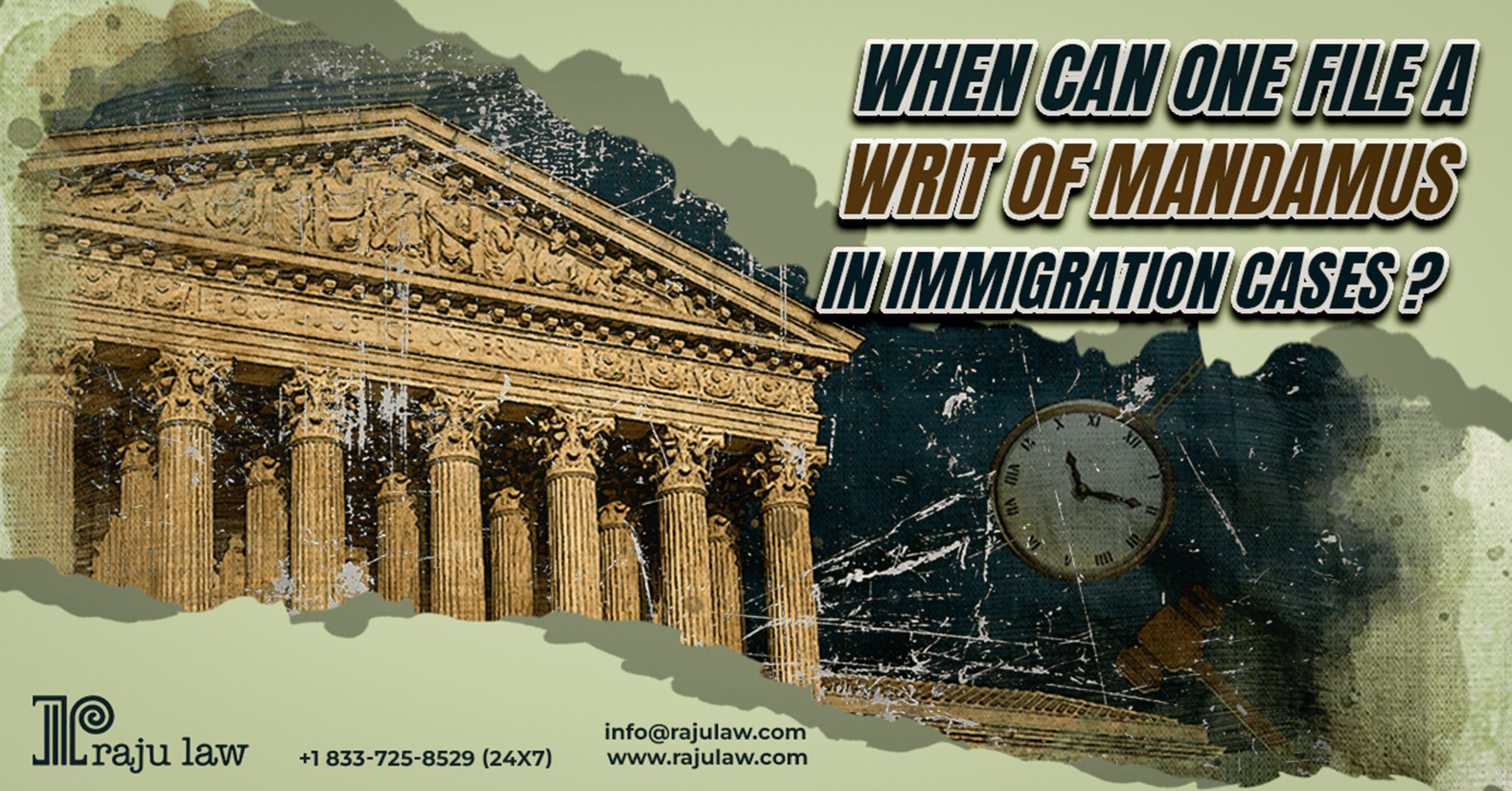 When Can One File a Writ of Mandamus in Immigration Cases