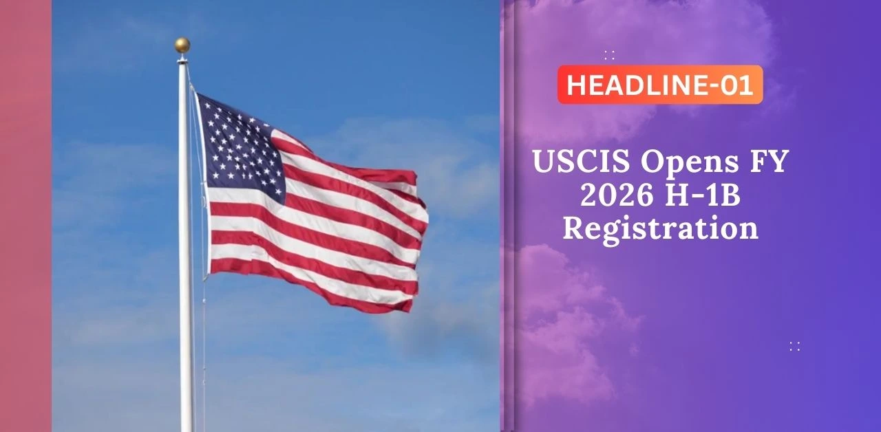 USCIS Opens FY 2026 H-1B Registration