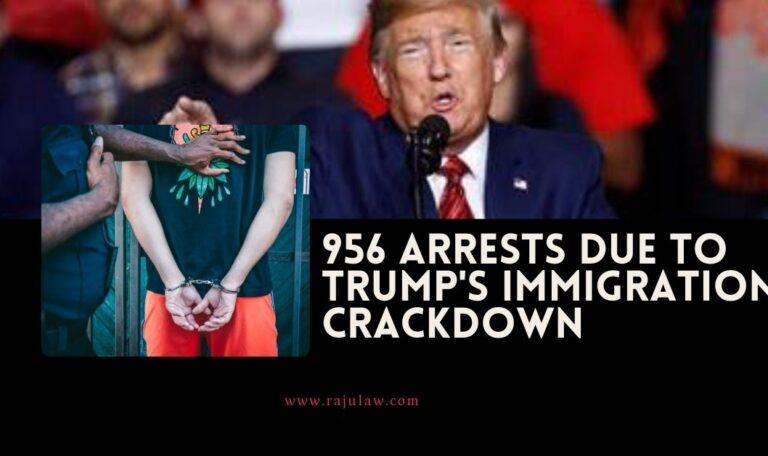 956 Arrests Due to Trump's Immigration Crackdown