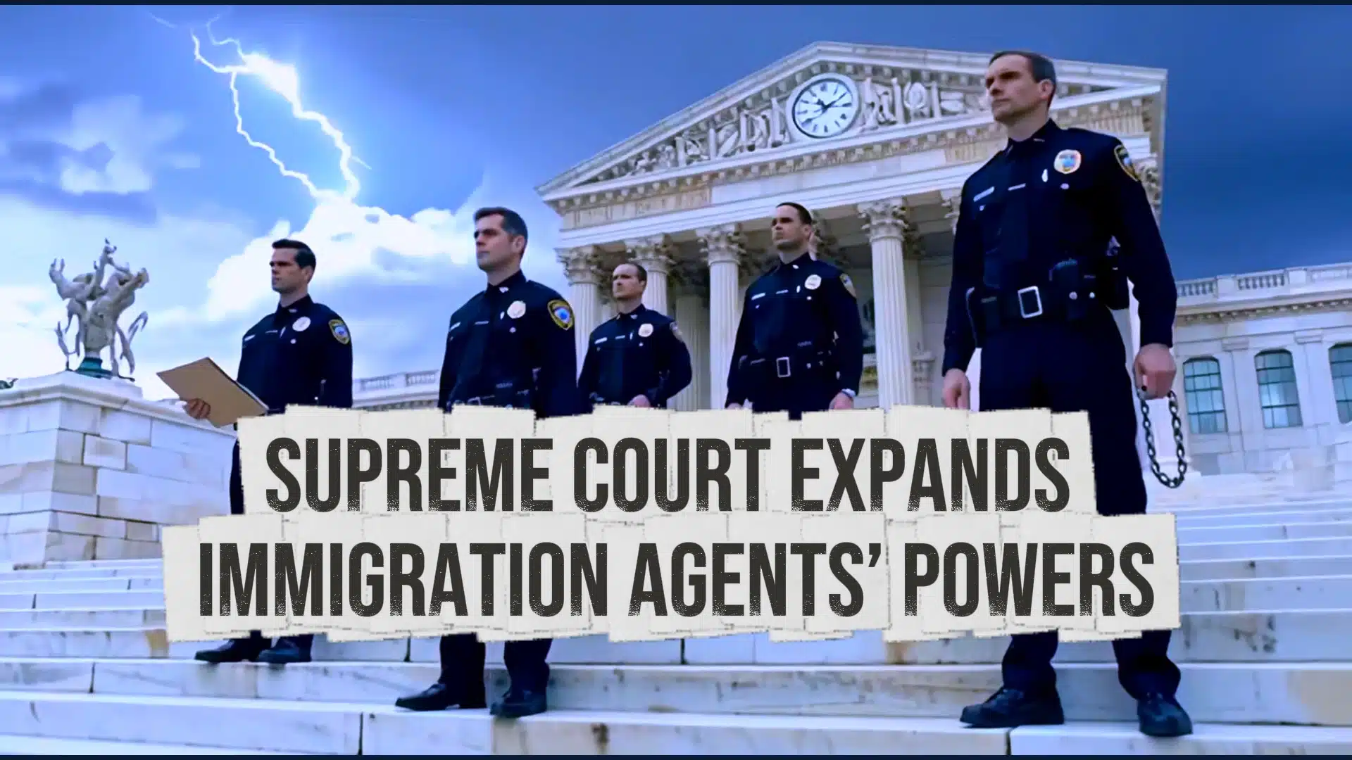 Supreme Court Expands Immigration Agents Powers