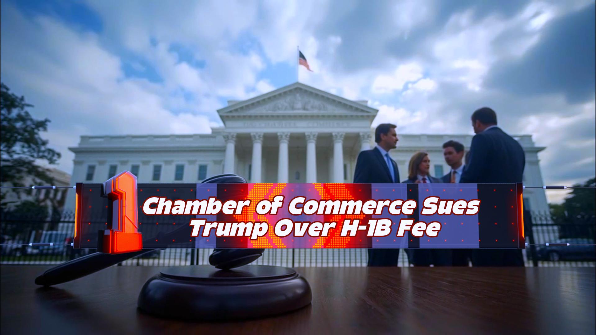 Chamber of Commerce Sues Trump Over H-1B Fee