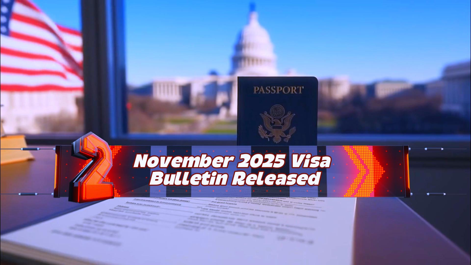 November 2025 Visa Bulletin Released