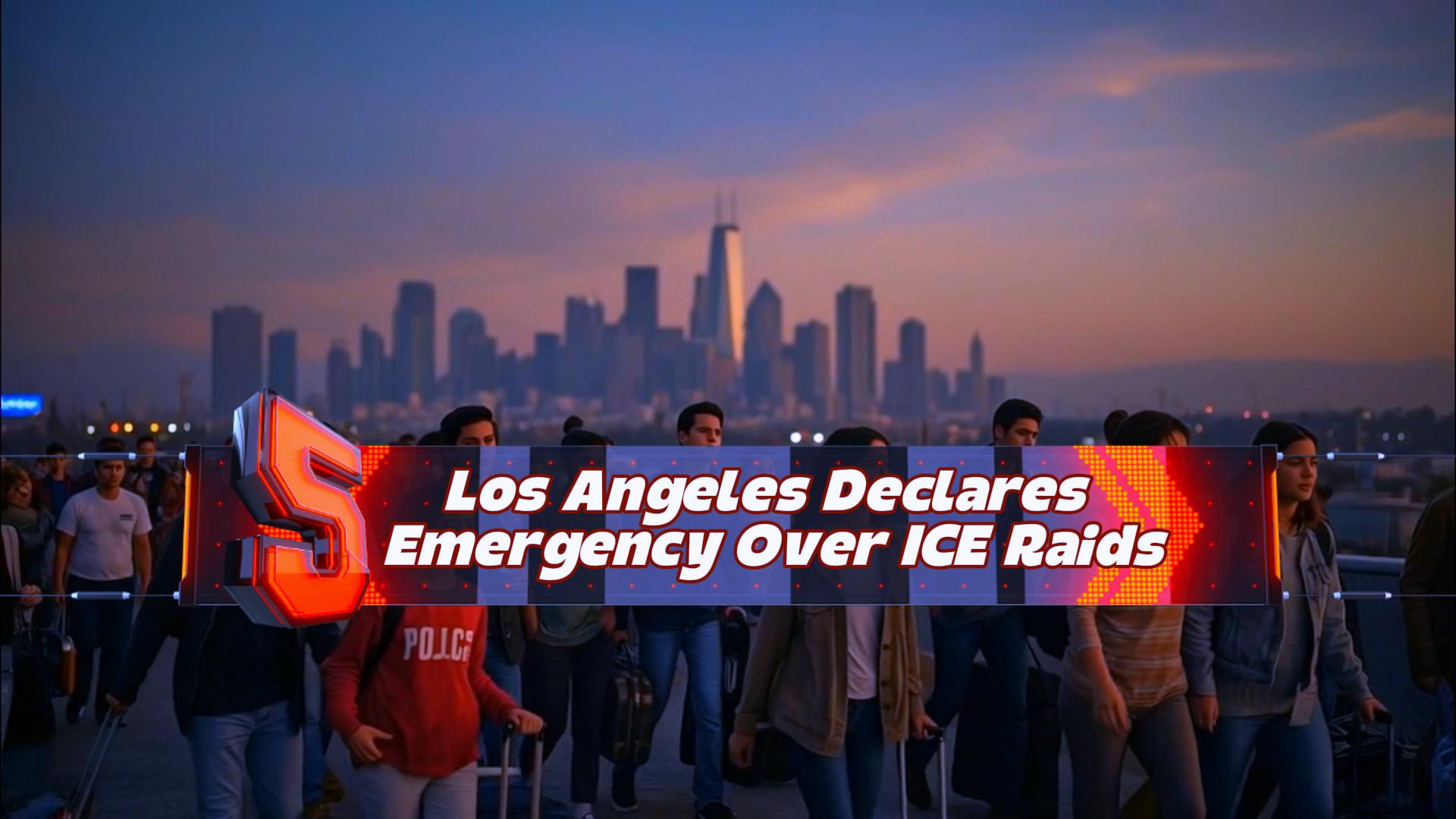 Los Angeles Declares Emergency Over ICE Raids