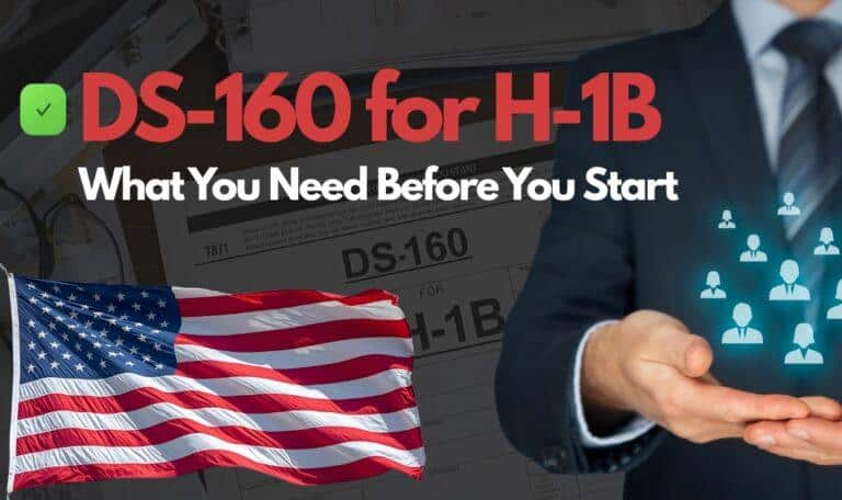 DS-160 for H-1B