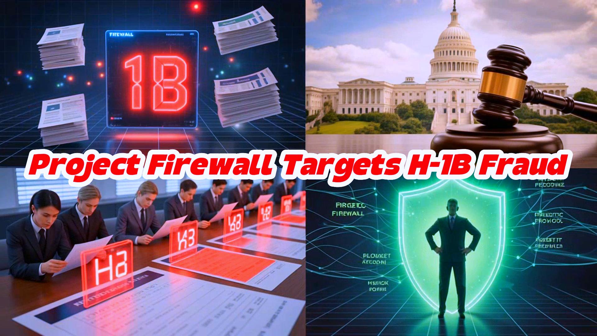 Project Firewall Targets H-1B Fraud