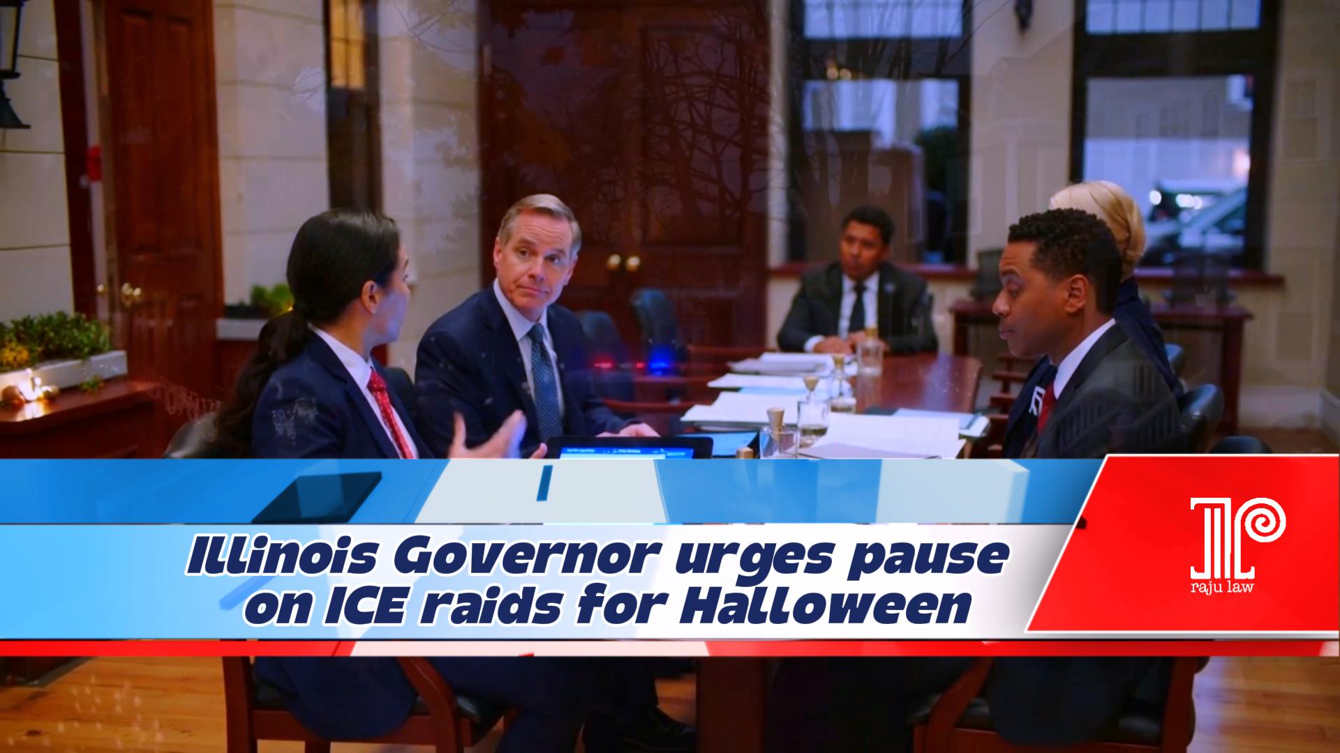 Illinois Governor Urges Pause on ICE Raids for Halloween