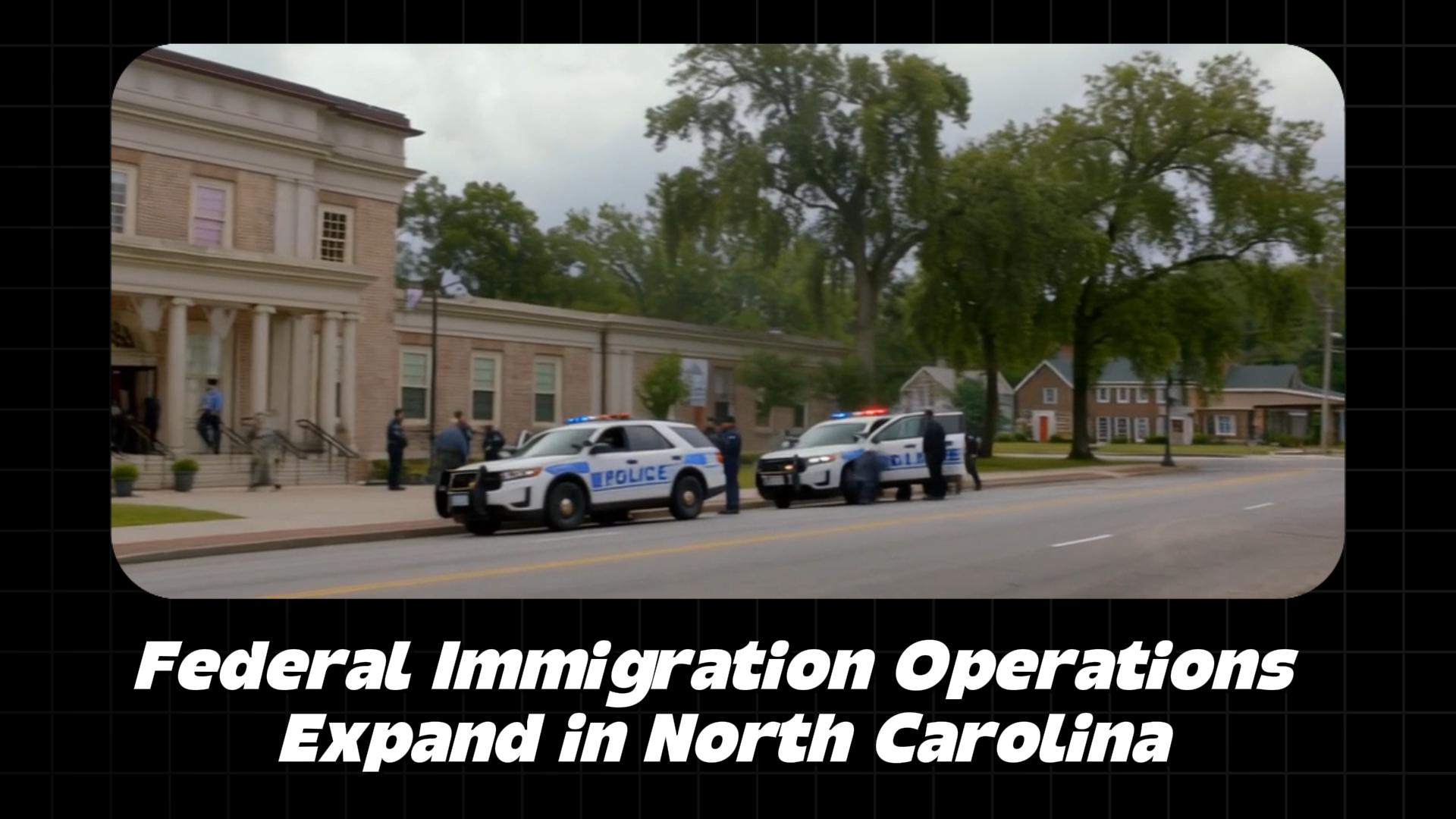 Federal Immigration Operations Expand in North Carolina