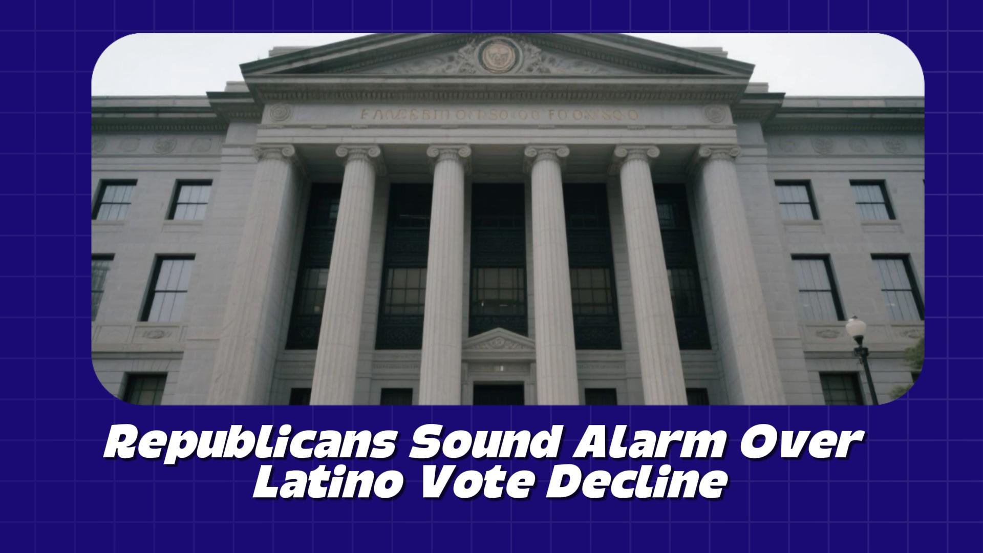 Republicans Sound Alarm Over Latino Vote Decline