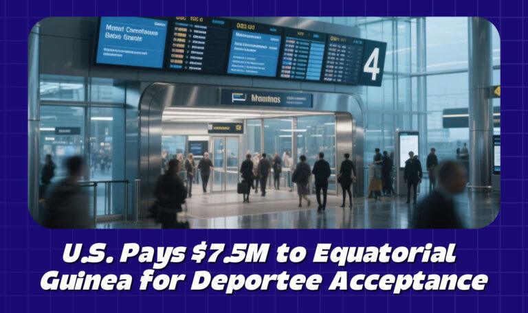 U.S. Pays $7.5M to Equatorial Guinea for Deportee Acceptance