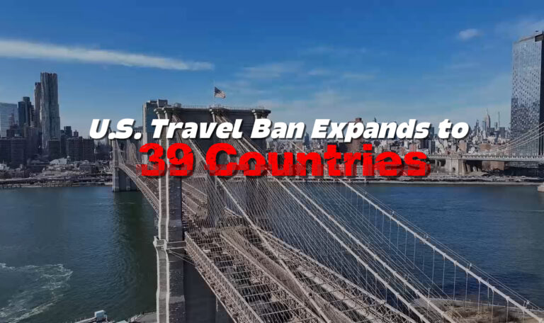 US Travel Ban Expands to 39 Countries