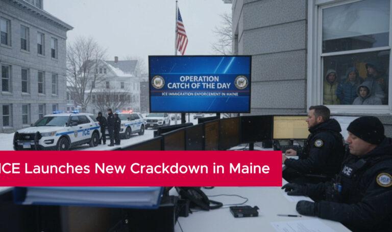 Trump Launches New ICE Crackdown in Maine