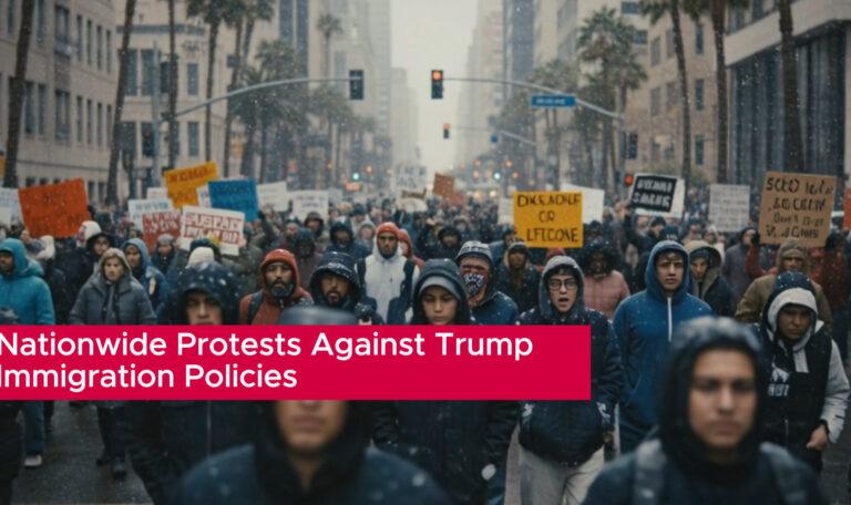 Thousands Protest Trump Immigration Crackdown Nationwide