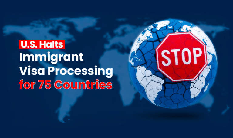 US Halts Immigrant Visa Processing for 75 Countries