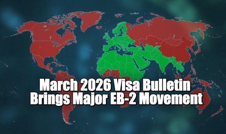 March 2026 Visa Bulletin Brings Major EB-2 Movement