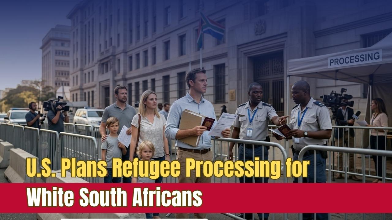 US Plans Refugee Processing for White South Africans