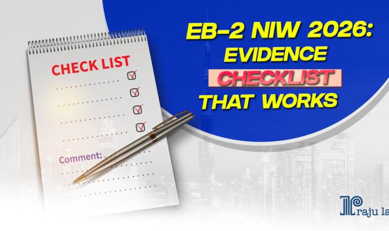 EB-2 NIW Evidence Checklist