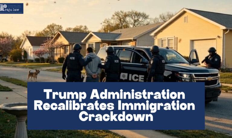 Trump Administration Recalibrates Immigration Crackdown